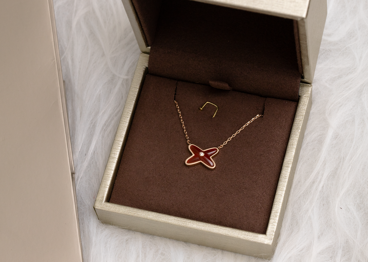 ¡®AuraJewelry¡¯JEUX DE NECKLACE 1 DIAMOND