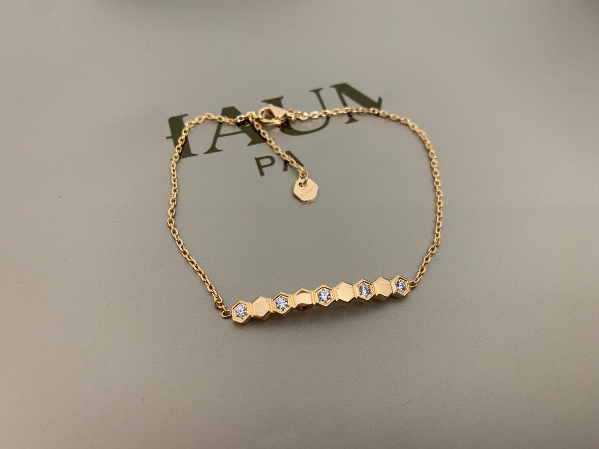¡®AuraJewelry¡¯BEE LOVE BRACELET DIAMOND