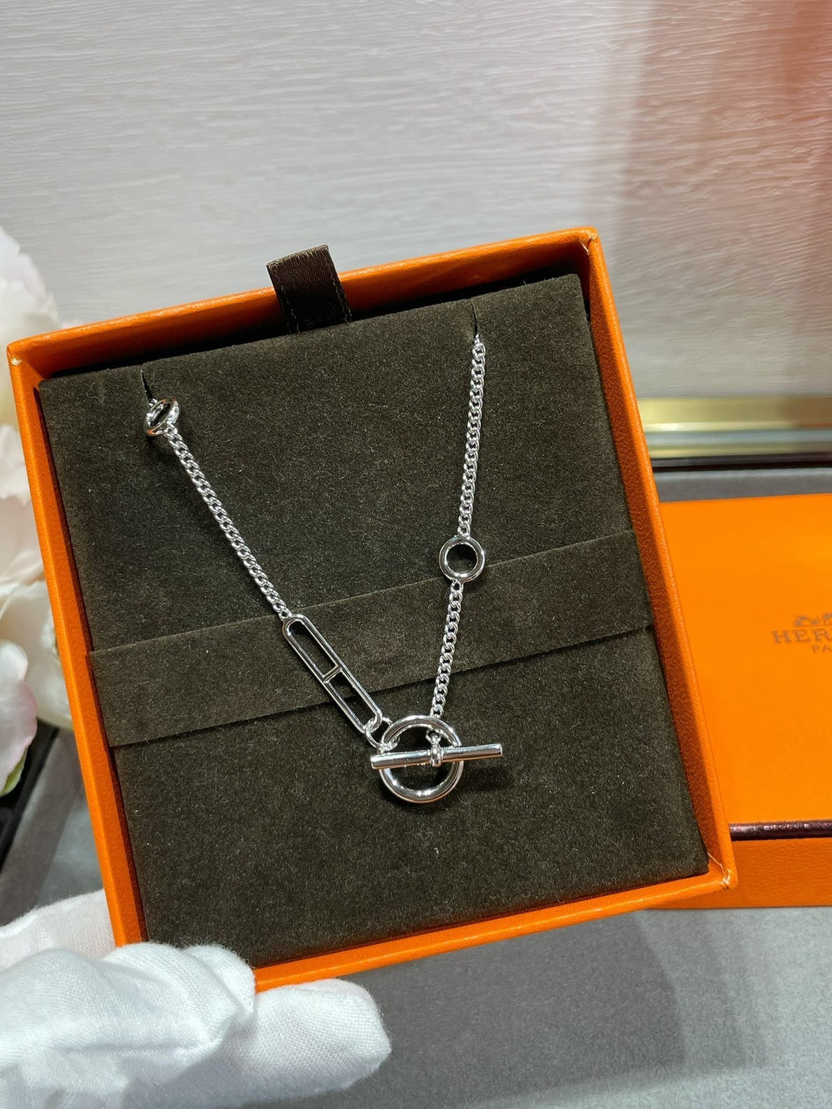 ¡®AuraJewelry¡¯HM STERLING CHAINE D'ANCRE HEART