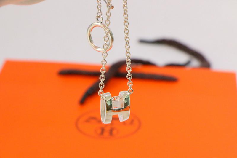 ¡®AuraJewelry¡¯HM NECKLACE H LETTER OVAL SERIES