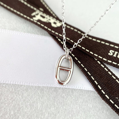 ¡®AuraJewelry¡¯HM PIG NOSE NECKLACE