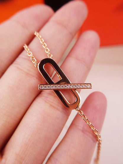 ¡®AuraJewelry¡¯HM FIRE PIG NOSE NECKLACE TRENDY STREET
