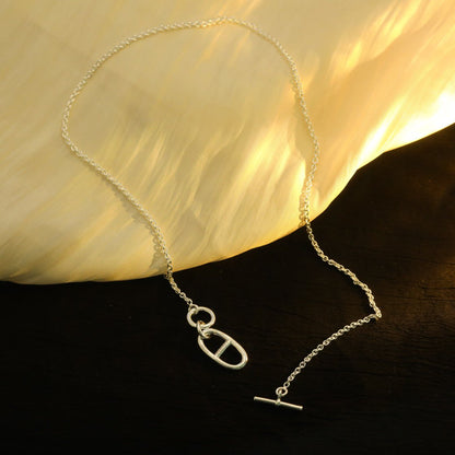 ¡®AuraJewelry¡¯HM CHAINE D'ANCRE PENDANT NECKLACE STERLING SILVER
