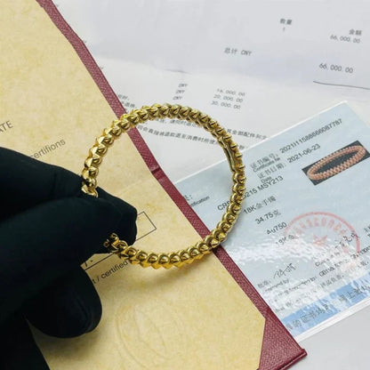 [AuraJewelry]CLASH PINK GOLD Silver   Gold  BRACELET