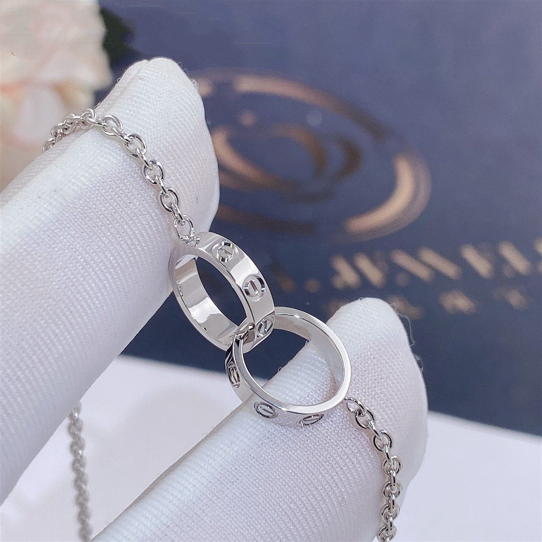¡®AuraJewelry¡¯LOVE BRACELET DOUBLE RING