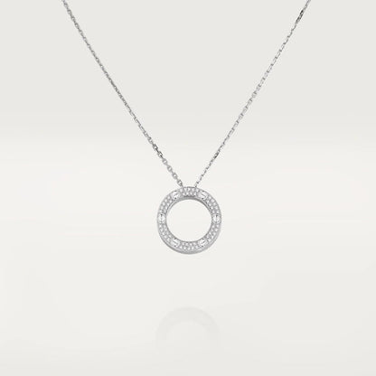 ¡®AuraJewelry¡¯LOVE NECKLACE ADJUSTABLE SILVER