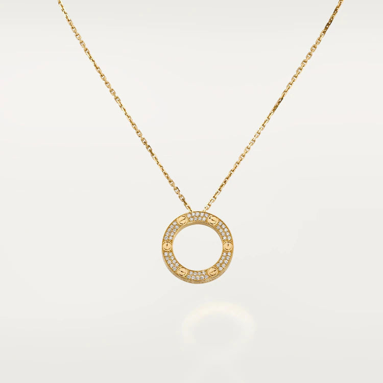 ¡®AuraJewelry¡¯LOVE NECKLACE ADJUSTABLE ROSE GOLD