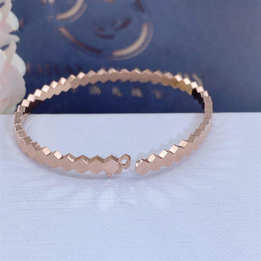 ¡®AuraJewelry¡¯BEE LOVE PINK GOLD BRACELET