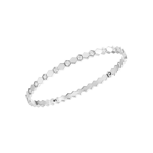 ¡®AuraJewelry¡¯BEE LOVE SILVER DIAMOND BRACELET