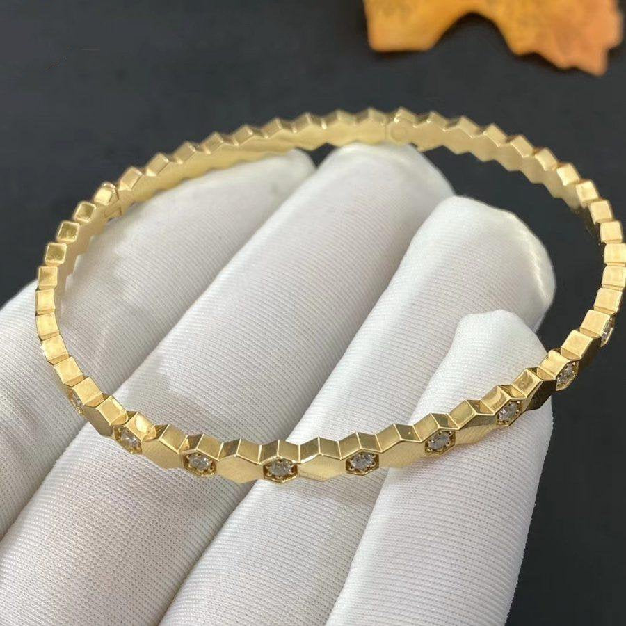 ¡®AuraJewelry¡¯BEE LOVE GOLD DIAMOND BRACELET