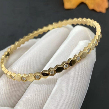 ¡®AuraJewelry¡¯BEE LOVE GOLD DIAMOND BRACELET