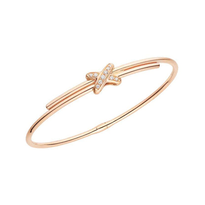 ¡®AuraJewelry¡¯JEUX DE BRACELET PINK GOLD DIAMONDS