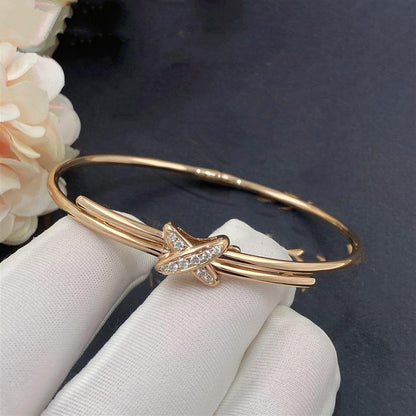 ¡®AuraJewelry¡¯JEUX DE BRACELET PINK GOLD DIAMONDS