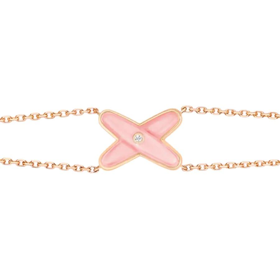 ¡®AuraJewelry¡¯JEUX BRACELET PINK MOP PINK GOLD 1 DIAMOND