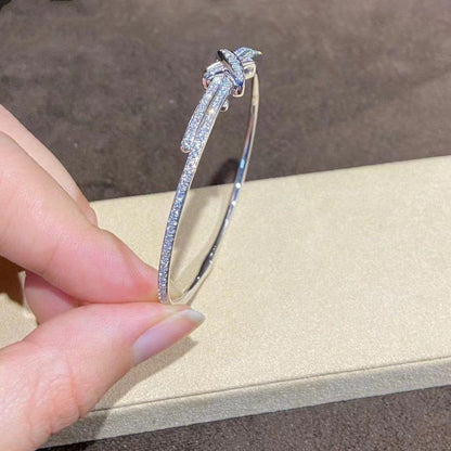 ¡®AuraJewelry¡¯JEUX DE BRACELET DIAMONDS SILVER