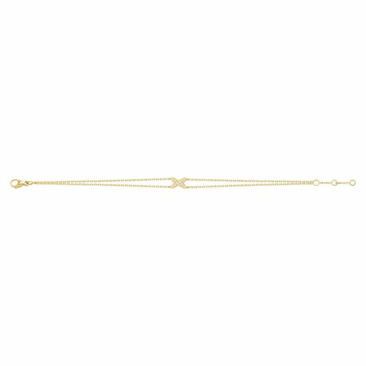 ¡®AuraJewelry¡¯JEUX BRACELET GOLD DIAMOND