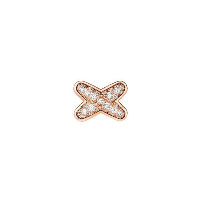 ¡®AuraJewelry¡¯JEUX DE PINK GOLD DIAMOND EARRINGS