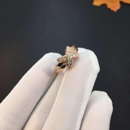 ¡®AuraJewelry¡¯JEUX DE PINK GOLD DIAMOND RING