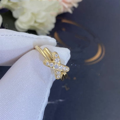 ¡®AuraJewelry¡¯JEUX DE GOLD DIAMOND RING