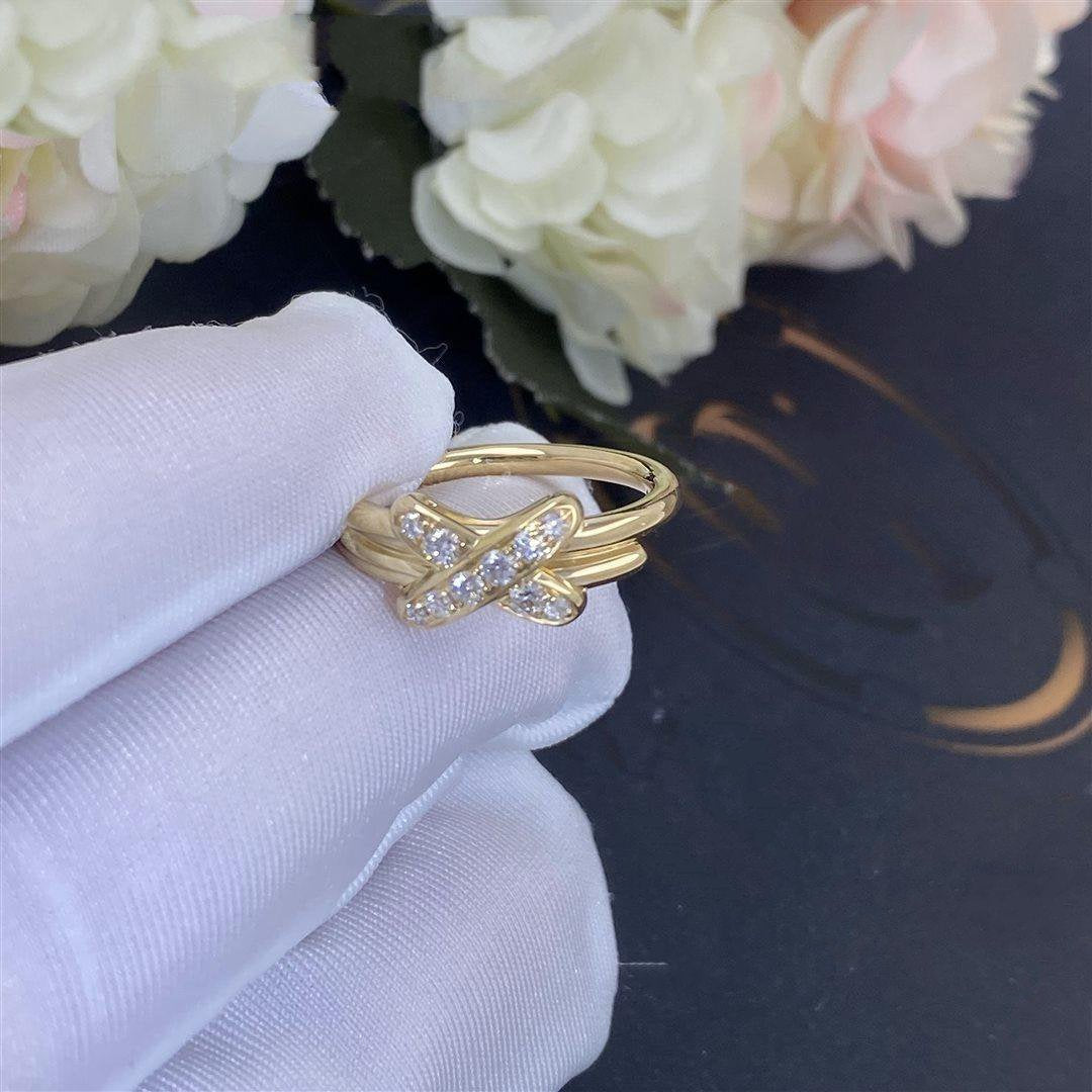 ¡®AuraJewelry¡¯JEUX DE GOLD DIAMOND RING