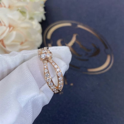 ¡®AuraJewelry¡¯LIENS PINK GOLD DIAMOND RING