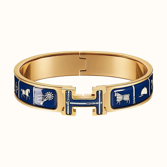 ¡®AuraJewelry¡¯H COUVERTURES DARK BLUE BRACELET