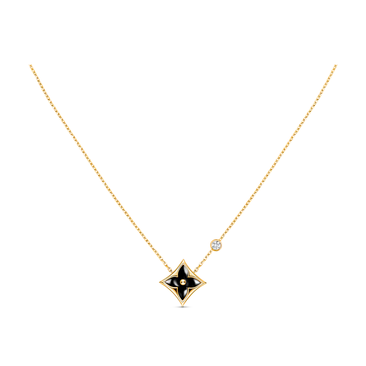 ¡®AuraJewelry¡¯STAR BLACK MOP NECKLACE
