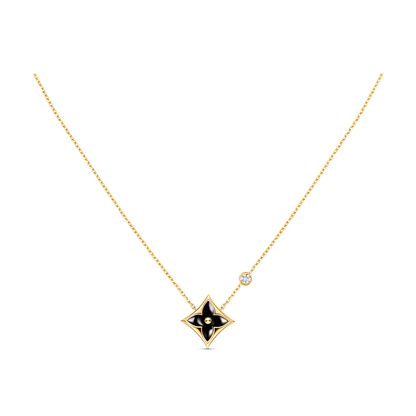 ¡®AuraJewelry¡¯STAR BLACK MOP NECKLACE