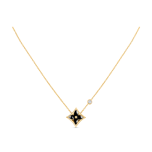 ¡®AuraJewelry¡¯STAR BLACK MOP NECKLACE