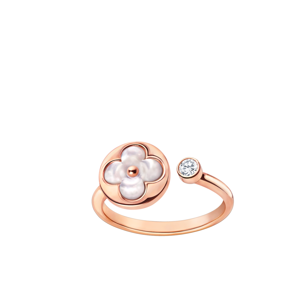 ¡®AuraJewelry¡¯SUN 1 DIAMOND PINK MOP RING
