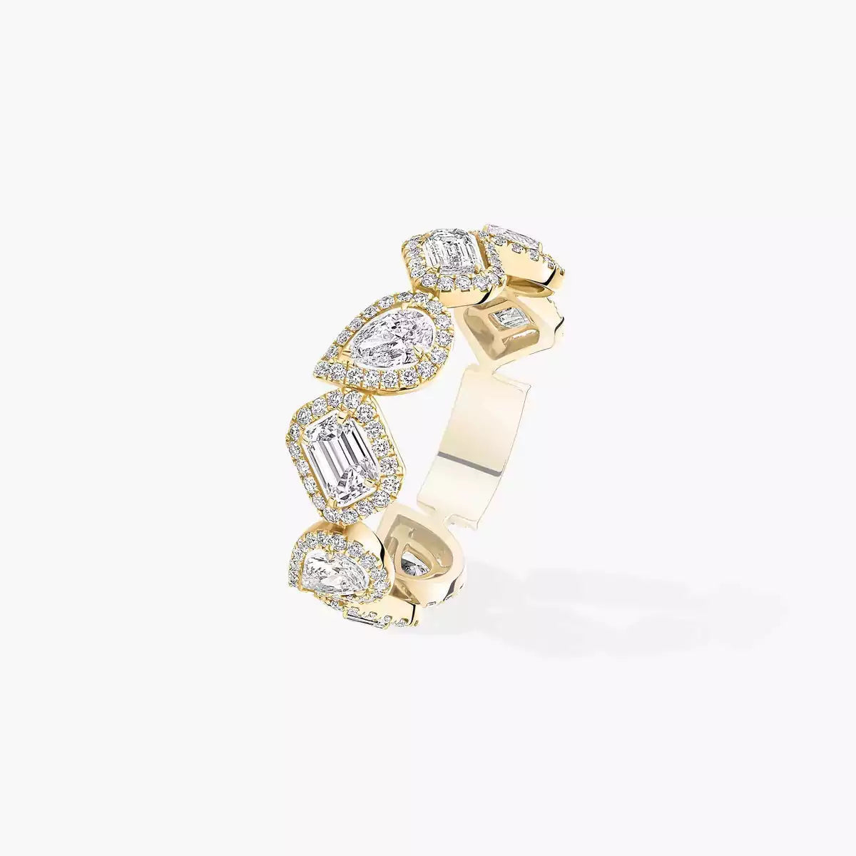 [AuraJewelry]Diamond Wedding Ring My Twin