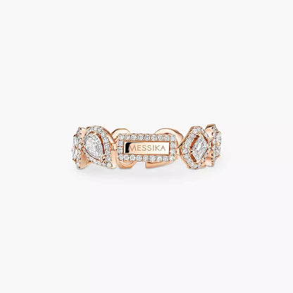 [AuraJewelry]Diamond Wedding Ring My Twin