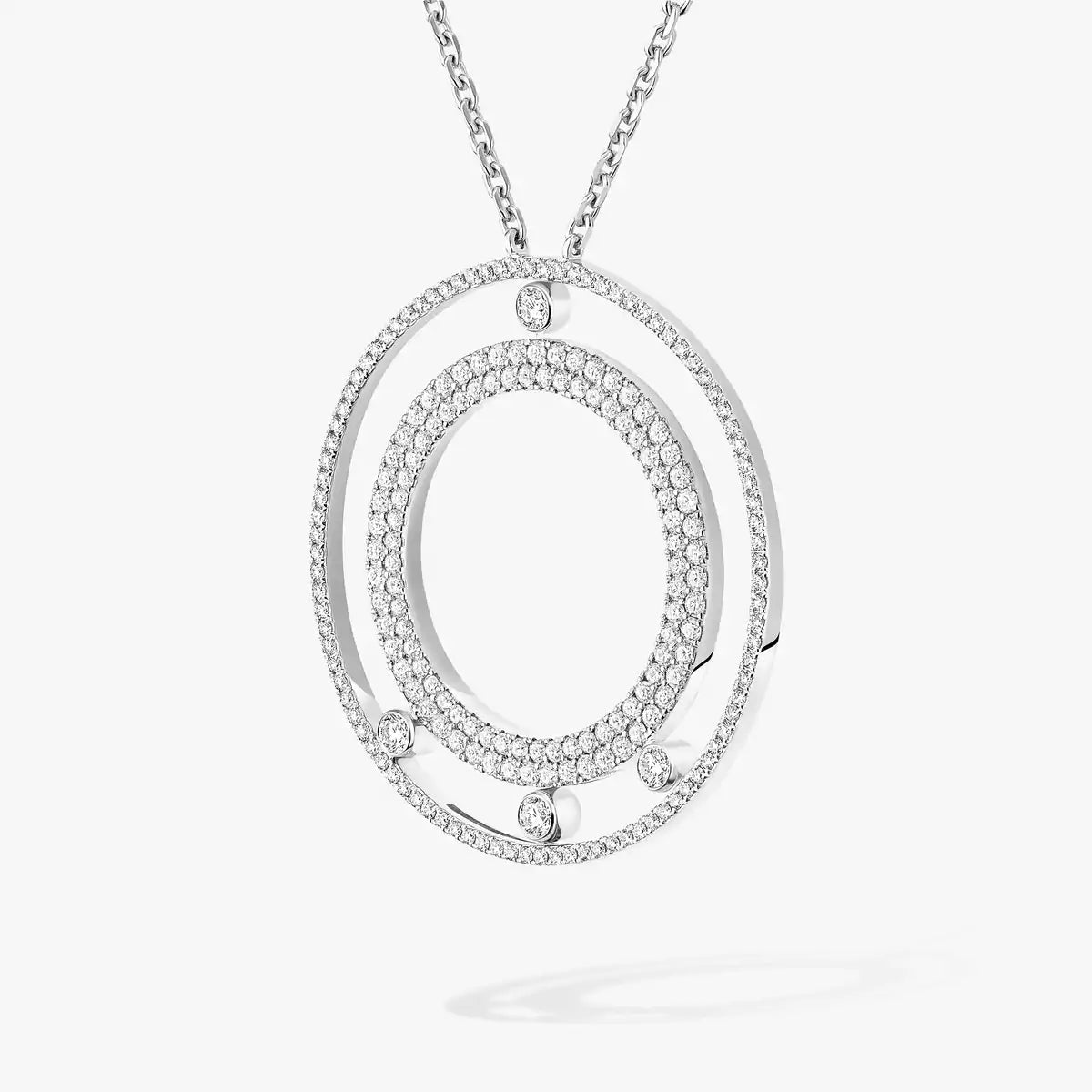 [AuraJewelry]Move Romane Long Pave_-Set Diamond Necklace