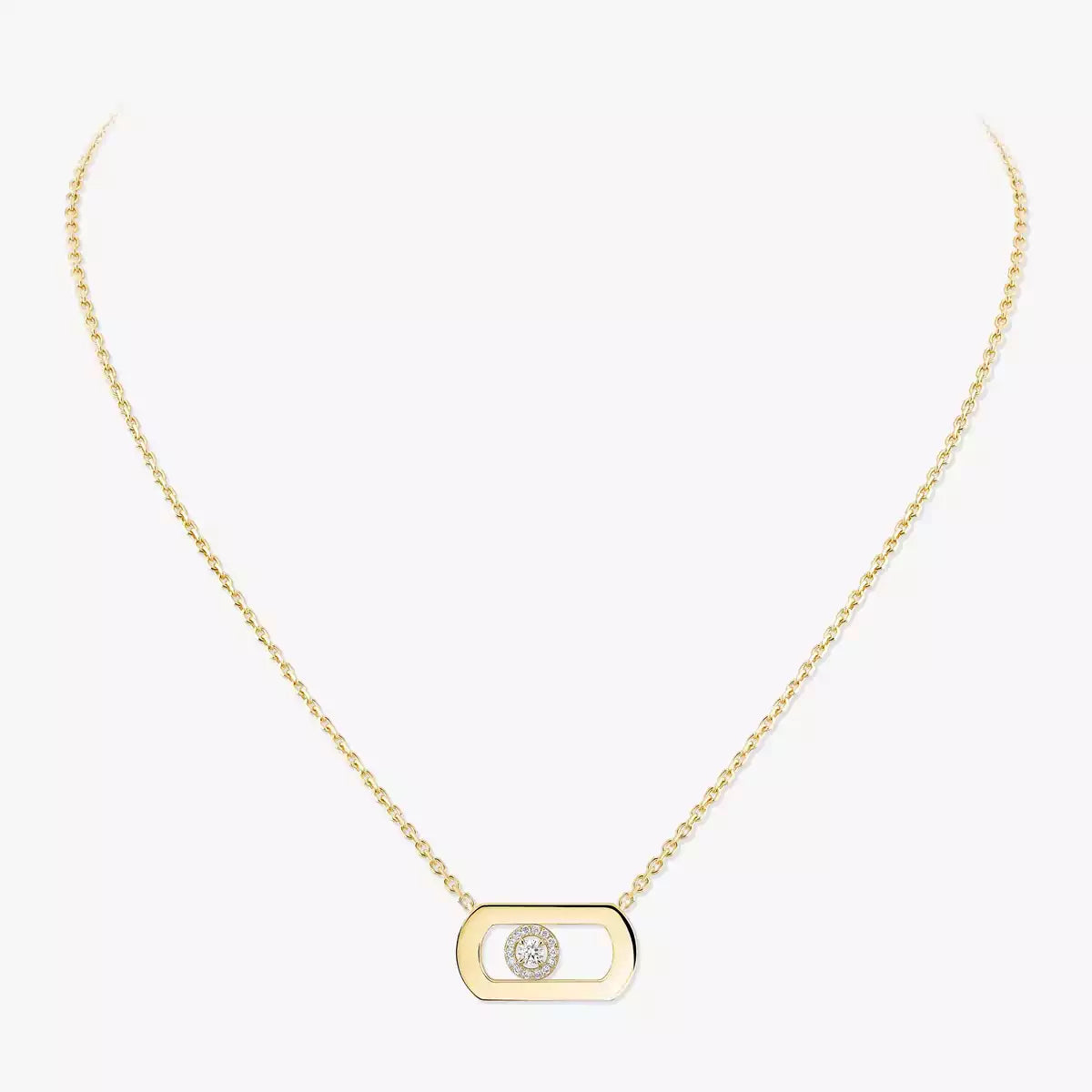 [AuraJewelry]So Move Diamond Necklace in Gold
