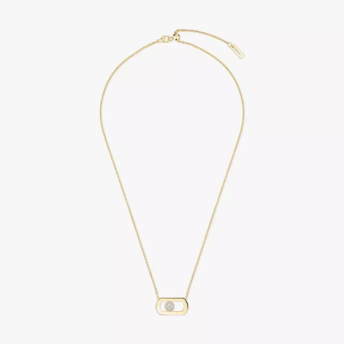 [AuraJewelry]So Move Diamond Necklace in Gold