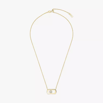 [AuraJewelry]So Move Diamond Necklace in Gold