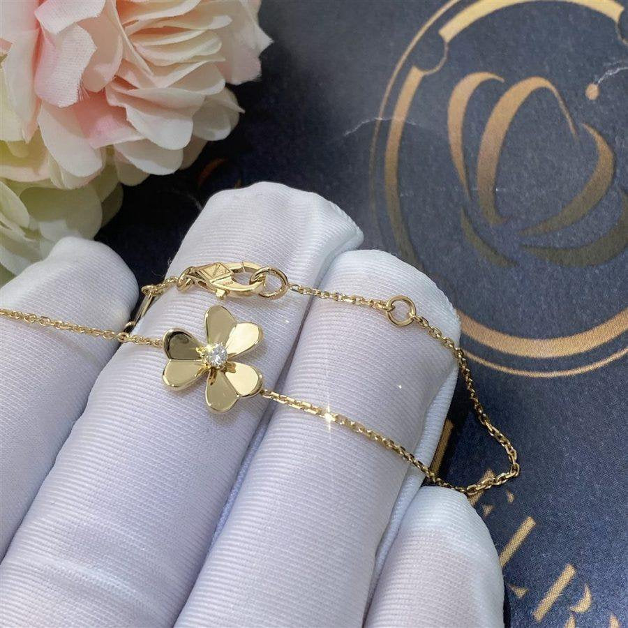 ¡®AuraJewelry¡¯FRIVOLE GOLD FLOWER BRACELET