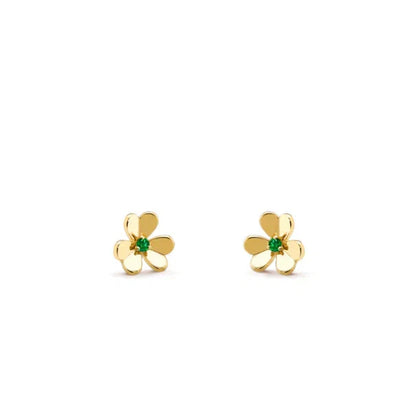 ¡®AuraJewelry¡¯FRIVOLE  FLOWER MALACHITE EARRINGS