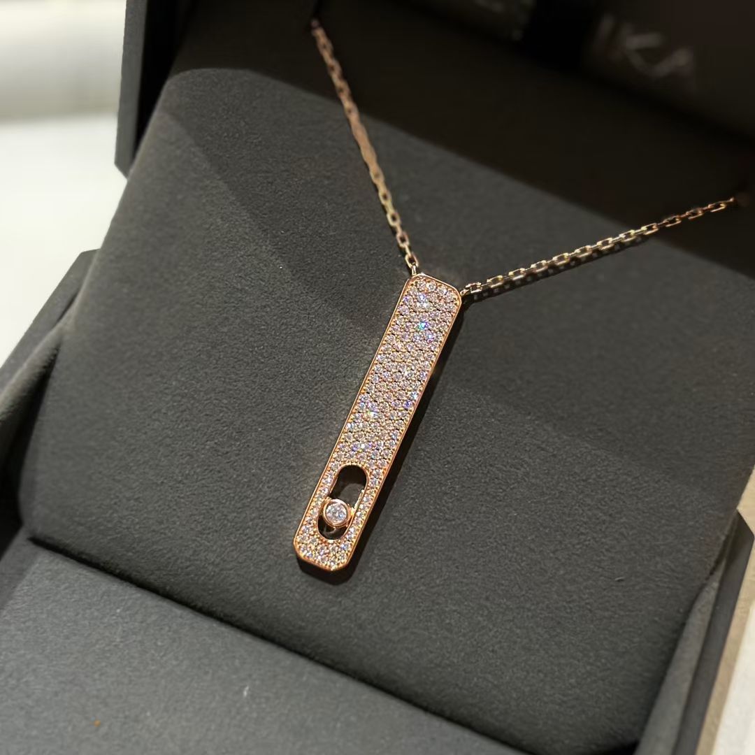 [AuraJewelry]MY FIRST DIAMOND PAVED NECKLACE