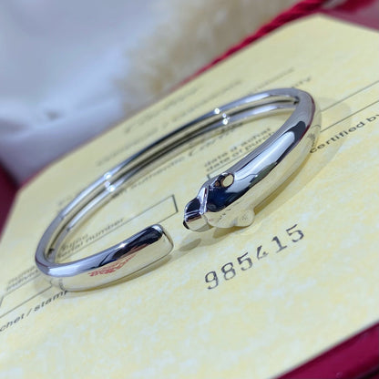 ¡®AuraJewelry¡¯PANTHERE SILVER OPEN BRACELET