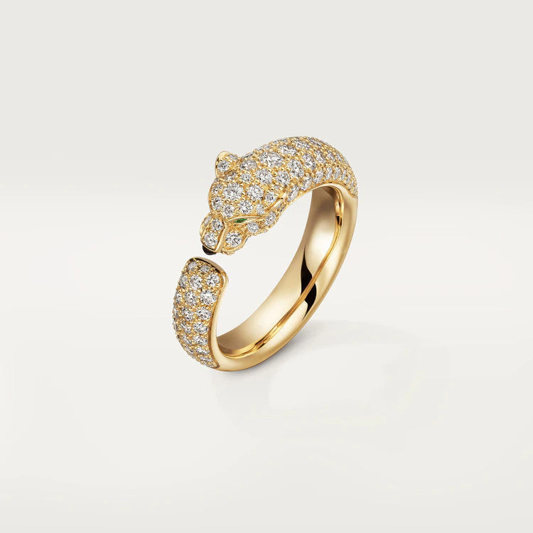 ¡®AuraJewelry¡¯PANTHERE PINK GOLD DIAMOND RING