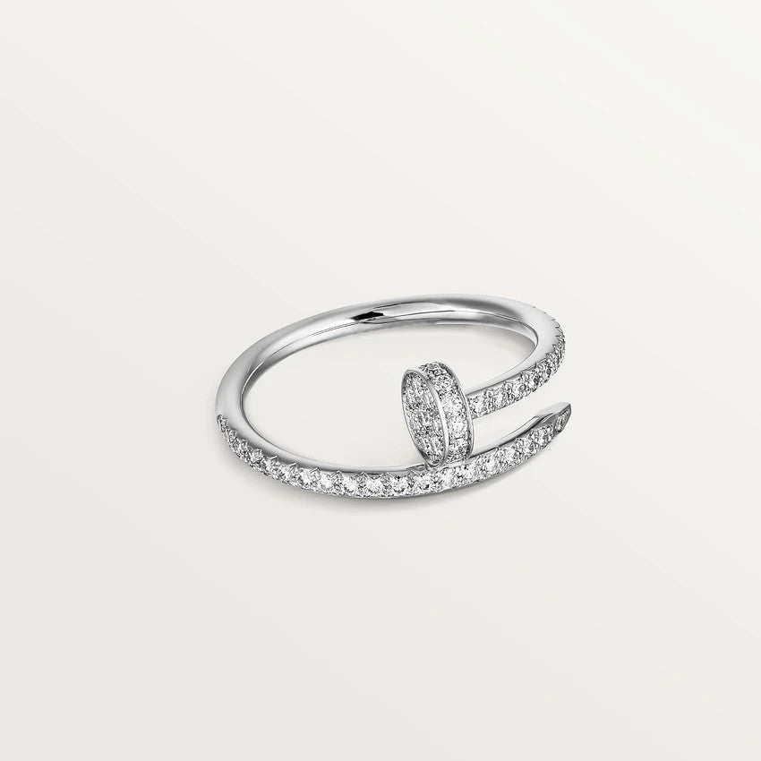 ¡®AuraJewelry¡¯JUSTE RING 1.8MM SILVER DIAMONDS