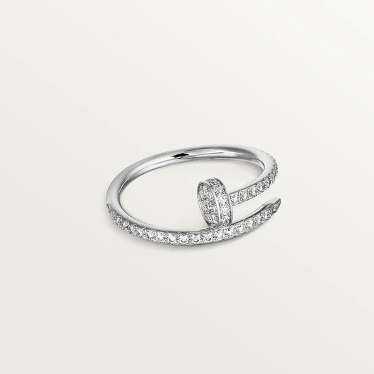 ¡®AuraJewelry¡¯JUSTE RING 1.8MM SILVER DIAMONDS